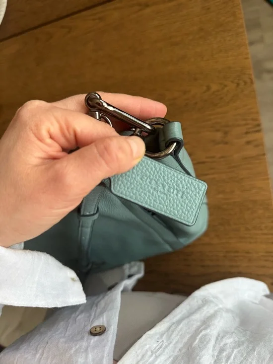 Coach Pebbled Leather Hobo in Mint Green - Picture 8 of 8